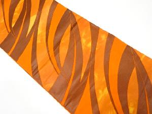 抽象模様織り出し袋帯